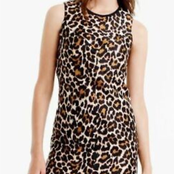 J. Crew Dresses & Skirts - J. Crew Animal Print Sleeveless Dress